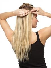 18" 10 piece 100% Remy Human Hair Extension Kit by Hairdo